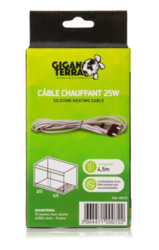 GiganTerra Topný kabel 25W 4,5m